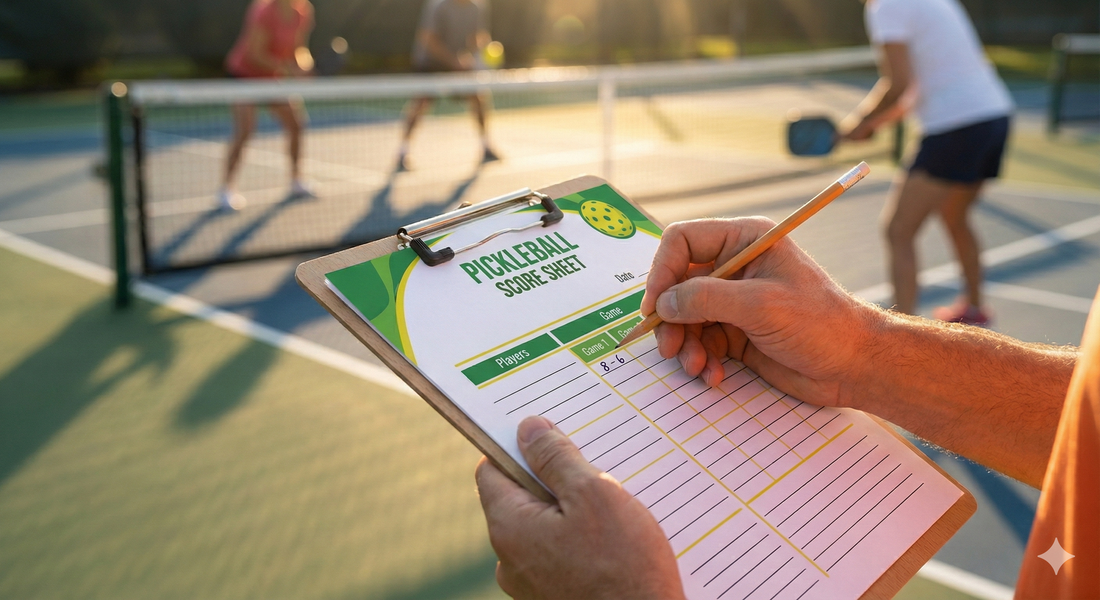 Pickleball Scoring Made Easy: Simple Guide + Printable Score Sheet